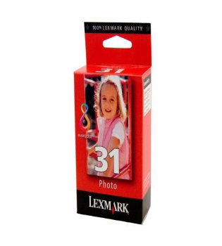 Genuine Lexmark Inkjet Cartridge No.31 Photo Colour